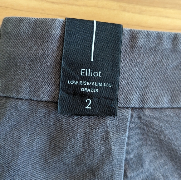 NWT Babaton Elliot Pant - Low Rise/Slim Leg - Grazer Length [2] - Picture 4 of 10
